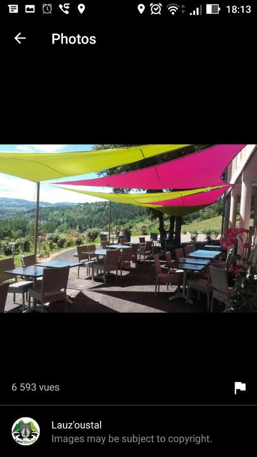 Lauz'Oustal Bed and Breakfast Montrodat Εξωτερικό φωτογραφία